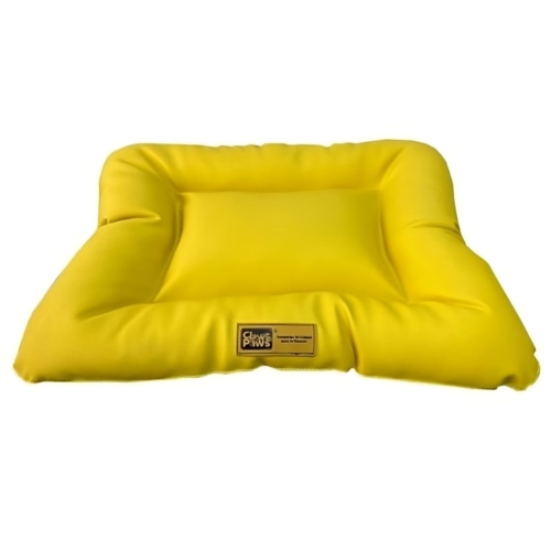 Claws Paws colchoneta impermeable amarillo
