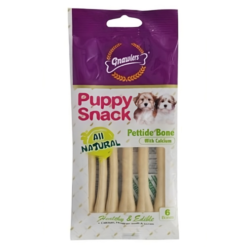 Puppy snack pettide bone